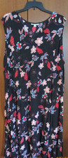 Woman Within Sless Dress Sz 5X Petite 38 40 100% Rayon Bust 62 Length 51 in