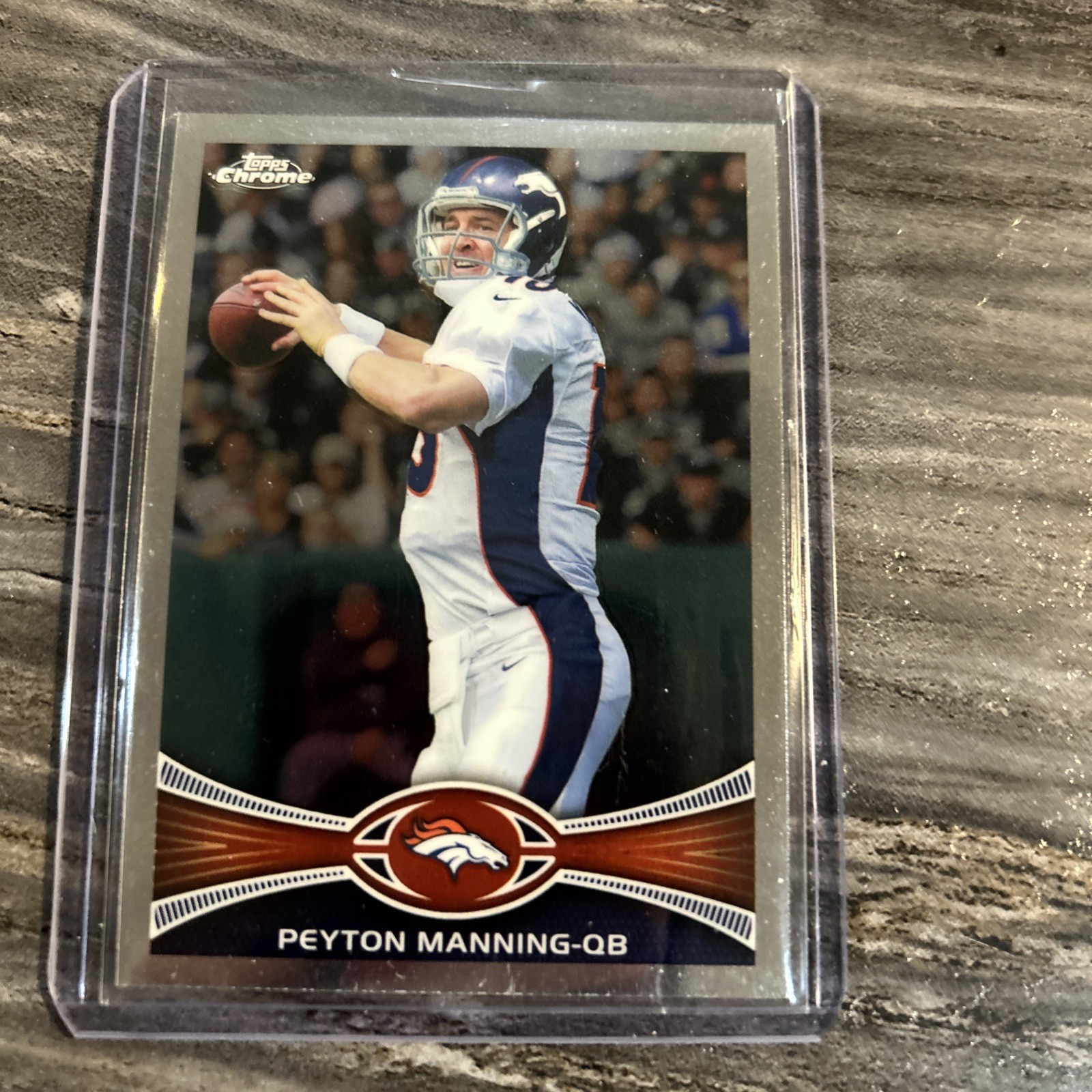 2012 Topps Chrome Card #161 Peyton Manning 