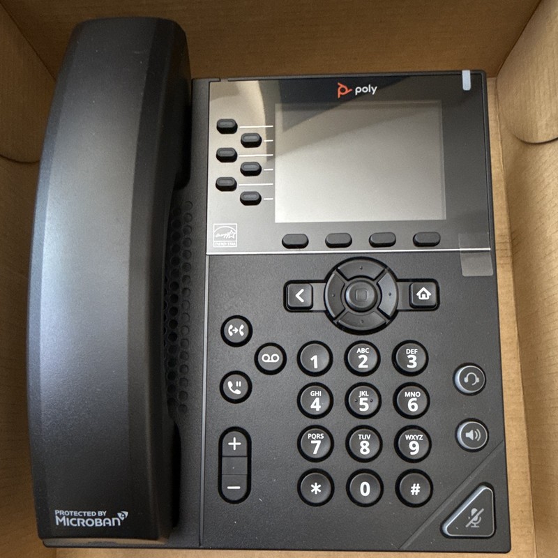 Poly CCX 500 Black IP Phone 12-Line PoE Speakerphone w/ Handset 849A0AA