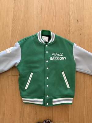 SAINT MICHAELS X SHERMER ACADEMY VARSITY JACKET - GREEN | eBay