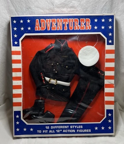 Vintage ADVENTURER 12" Figure KO Hong Kong GI Joe Army Clothes Dress Uniform