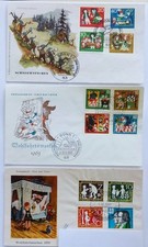 Deutschland, Ersttagbrief- Wohlfahrtsmarken,1959-1962-1963
