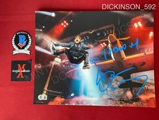 Bruce Dickinson Iron Maiden autographed signed 11x14 photo Beckett COA