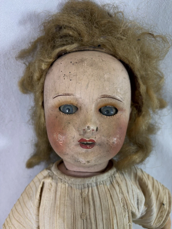 Cellba Bambola In Celluloide Anni '30 Parigi 9 Piedi, Originale Rara Vintage - Immagine 2 di 4