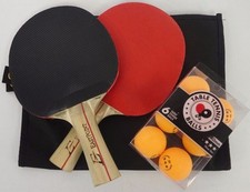 EastPoint 2 Paddle Table Tennis Set with 6 40mm Balls