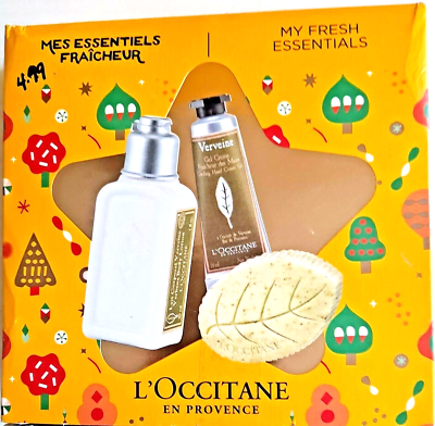 L'Occitane My Fresh Essentials gift - verbena soap, lotion and