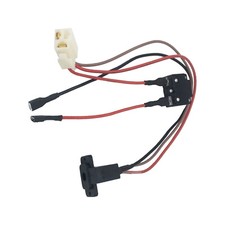 Battery Charging port 2  3 pin interface with fuse Children Electric Car AccsrT