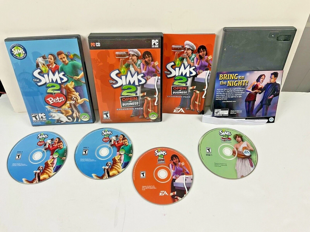 Tested PC Lot Sims 2 *Pets/Open For Business/University Expansion.