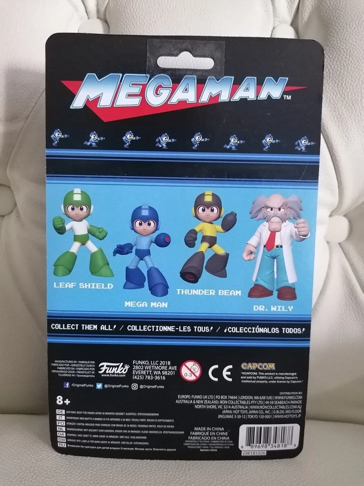 Figurine Funko neuve MEGAMAN (MEGA MAN) - Action figure - Capcom - 2018 - Photo 2/2