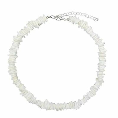 Elegant Natural Shell Necklace Clam Chips Shells Handmade Beach Choker Necklaces