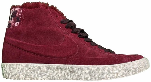 Nike Blazer Mid Woven Hyper Red Checkered 555093-600 Men display picture 2