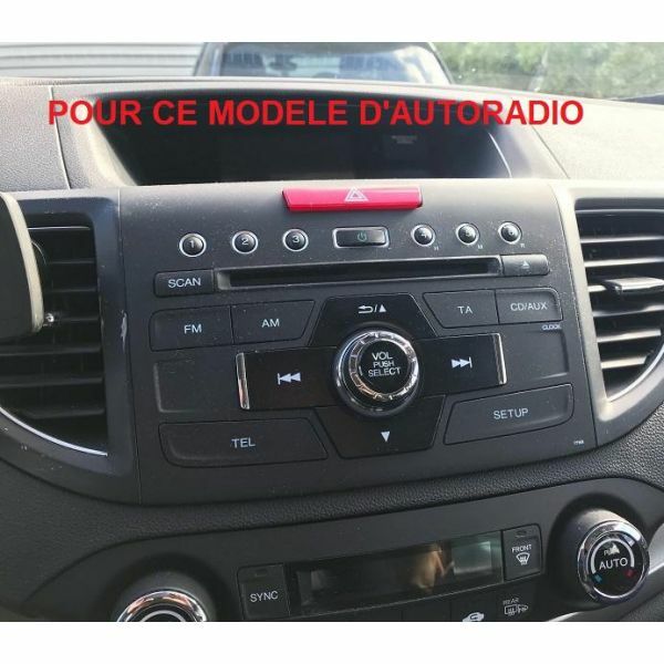 Commande au volant pour Honda CRV 2012-2016 : interface robuste en cuivre et ABS - 2