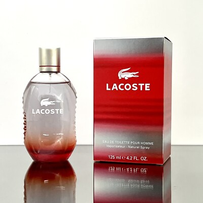 #ad LACOSTE RED IN STYLE PLAY Men 125ml 4.2oz EDT Spr NEW DISCONTINUED Vintage BE04 $84.95