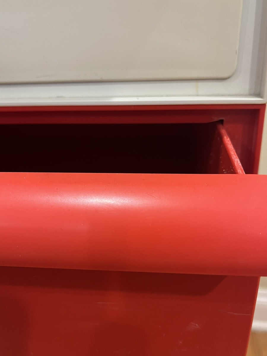MID CENTURY KARTELL SPACE AGE PLASTIC 7 Stacking DRAWER