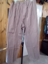 Orvis Womens sz16 taupe pull on elastic waist pants