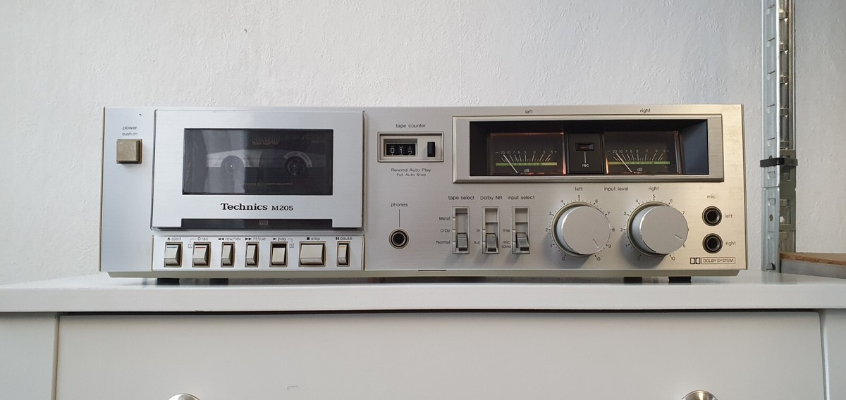 Technics RS-M205 STEREO CASSETTE DECK | eBay