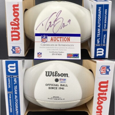 Drew Brees New Orleans Saints NFL Original Autographed Football w COA