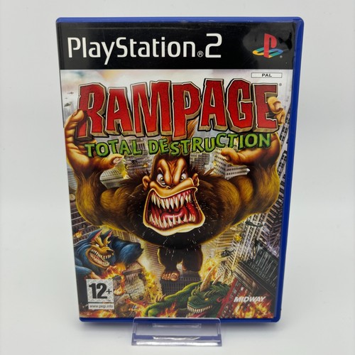 Rampage: Total Destruction (PAL PS2, 2006) *Near Mint* Komplett *Disc Top* - Bild 3 von 5