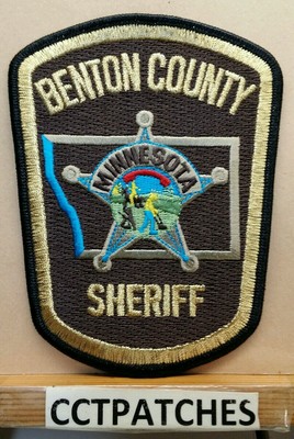 BENTON COUNTY, MINNESOTA SHERIFF (POLICE) SHOULDER PATCH MN | eBay