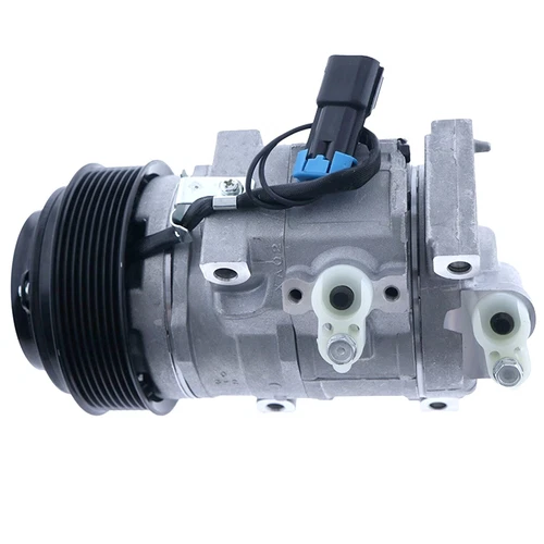 12V A/C Compressor RE326205 For John Deere 318E 333E 328E 326E 320E 9410R 9510R - Picture 3 of 5