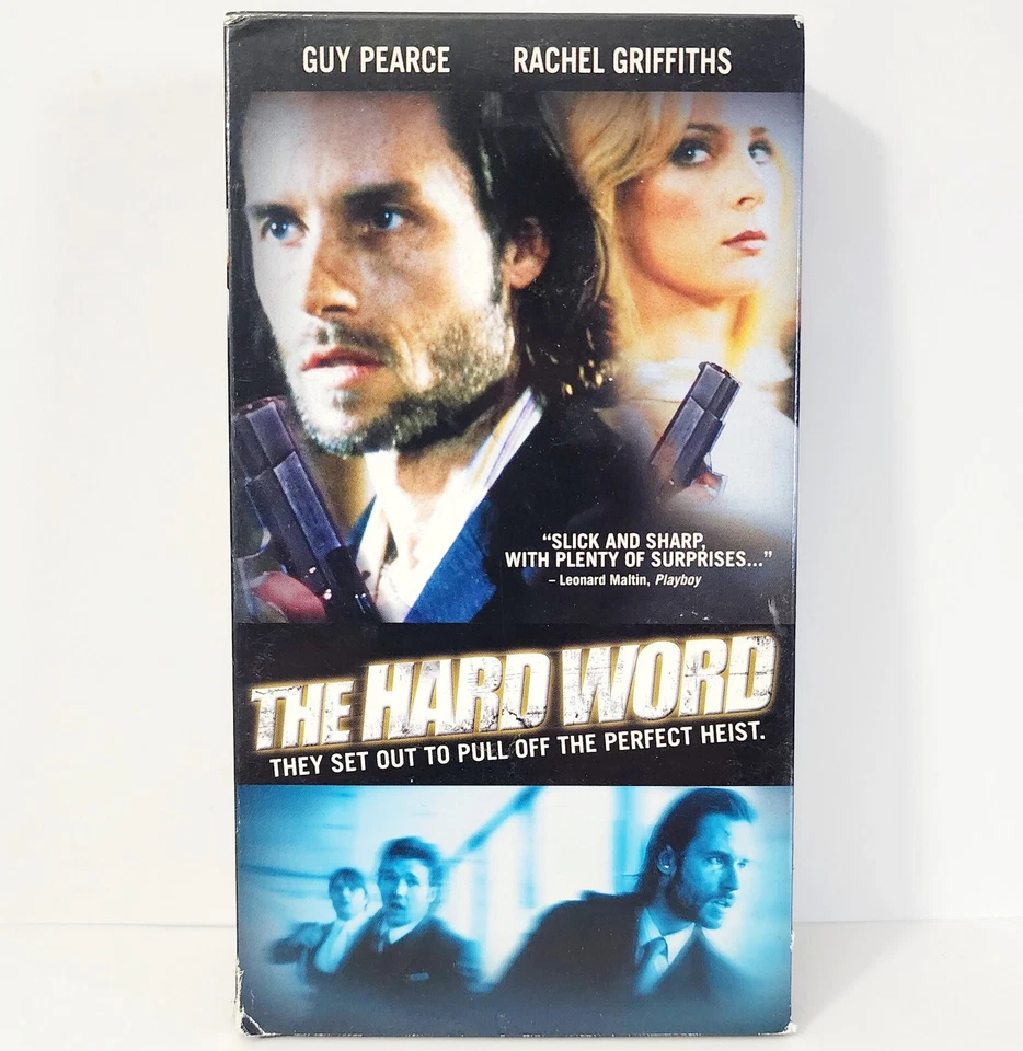The Hard Word Vintage VHS 2003 Heist Crime Drama Guy Pearce VHSBX14 - Image 2 of 2