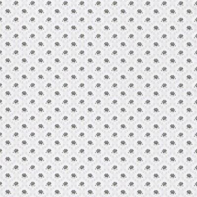 Rasch Textil Petite Fleur 285207 Blumenornament Weiß Grau Anthrazit stylisch