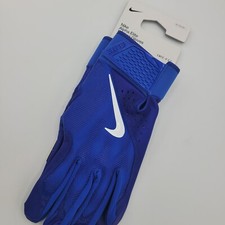 Nike Alpha Elite Baseball Batting Gloves Adult Size XL Blue FD7816-434