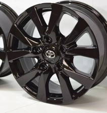 Llanta original de fábrica OEM 18" Toyota Land Cruiser LC200 NEGRA 75195