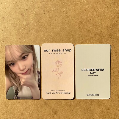 LE SSERAFIM Easy Official Weverse Shop Comeback Showcase Compact