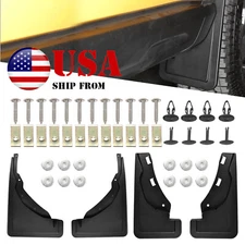 4X For Ford Bronco Sport 2021-2025 Splash Guard Fender Mud Flap Guard Mudguards