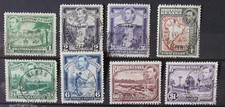 British Guiana Postage Stamps  8 used Stamps 1938-52 KGVI