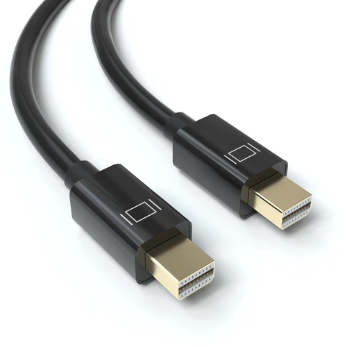 2m Mini DisplayPort 1.2 Kabel Display Port Mini DP Stecker beidseitig vergoldet