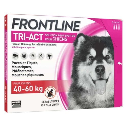 Frontline Tri-Act Antipulci per Cani confezione da 3 fialette d tutte taglie - Foto 6 di 6