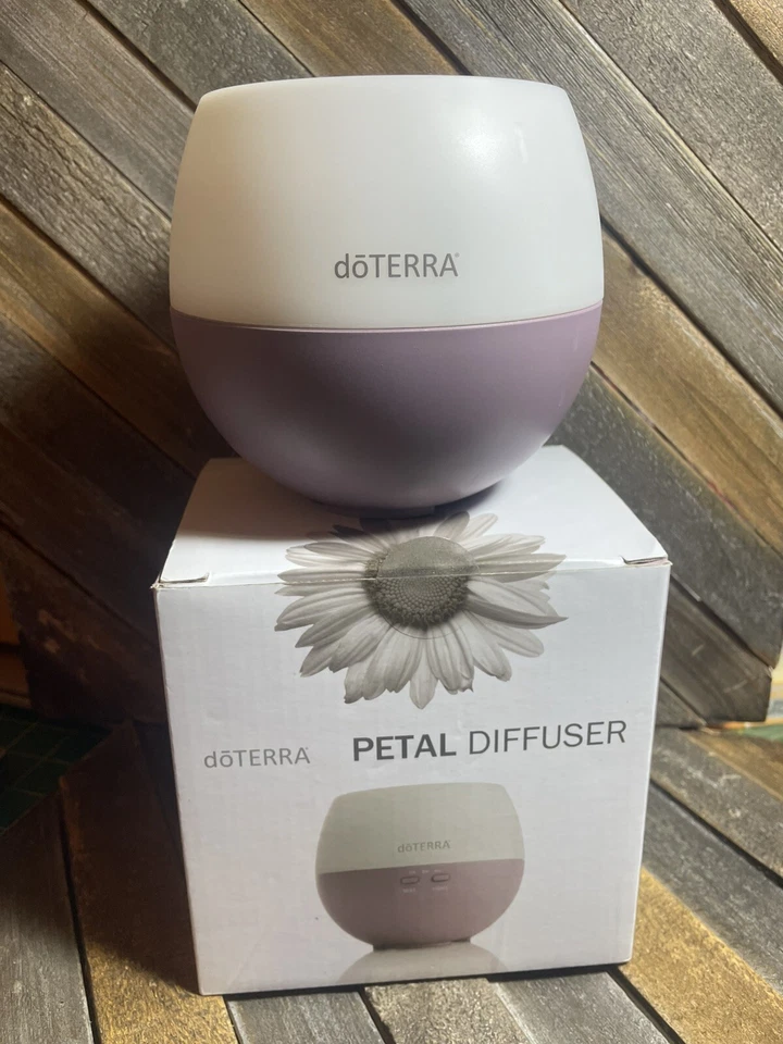 doTERRA - Petal Diffuser - Purple - Essential Oil Diffuser W Box - Image 2 of 2