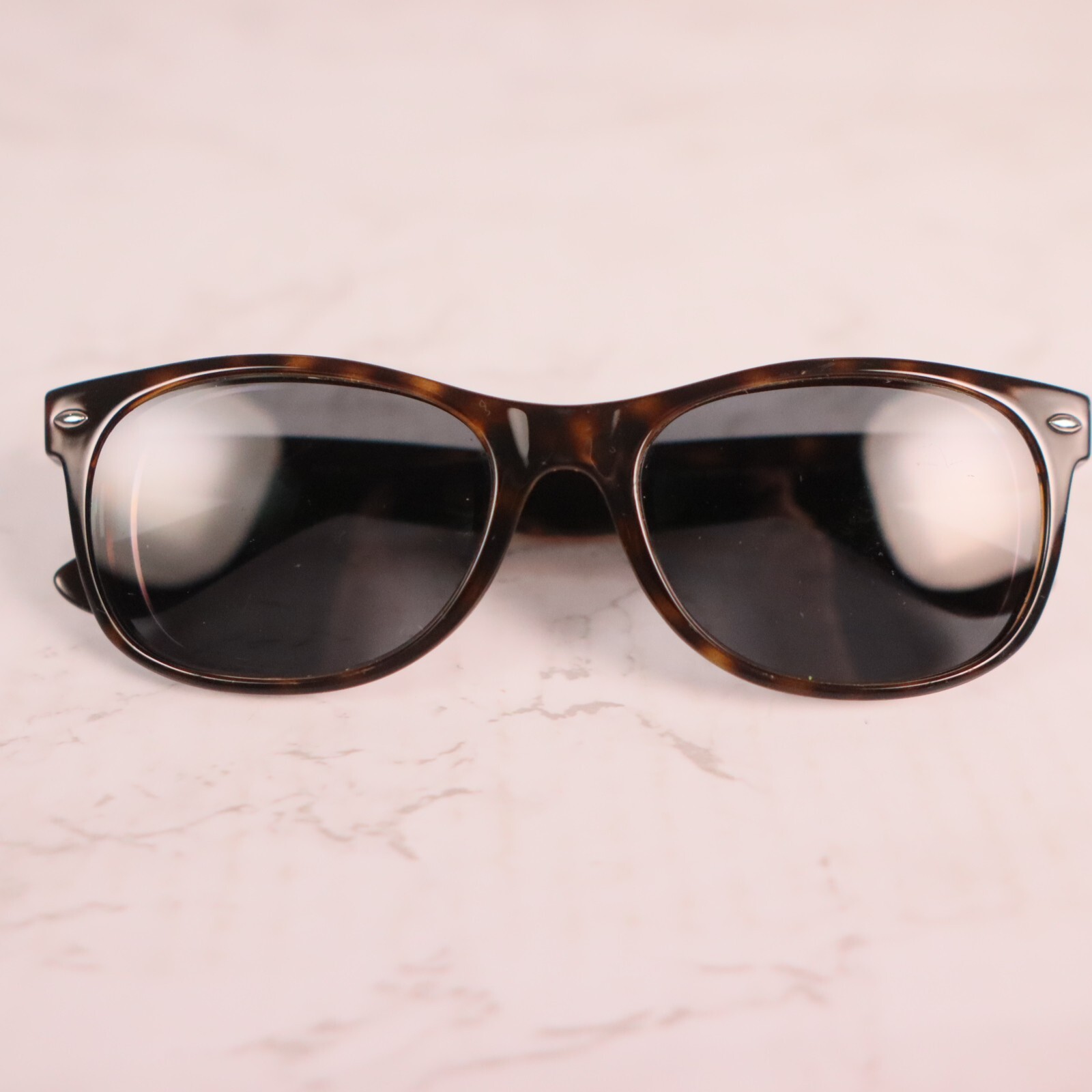 Ray-Ban New Wayfarer RB2132 902L Polished Tortoise Square Sunglasses FRAMES ONLY