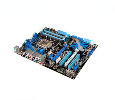 For Asus P7P55D-E EVO P55 i3 i5 i7 DDR3 16G ATX LGA 1156 Desktop Motherboard