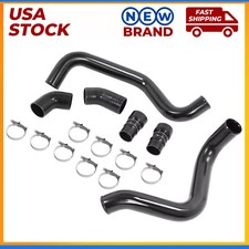 3 Intercooler Pipe Boot Kit For 2002-2004 Gmc 6.6l Lb7 Duramax Diesel Black