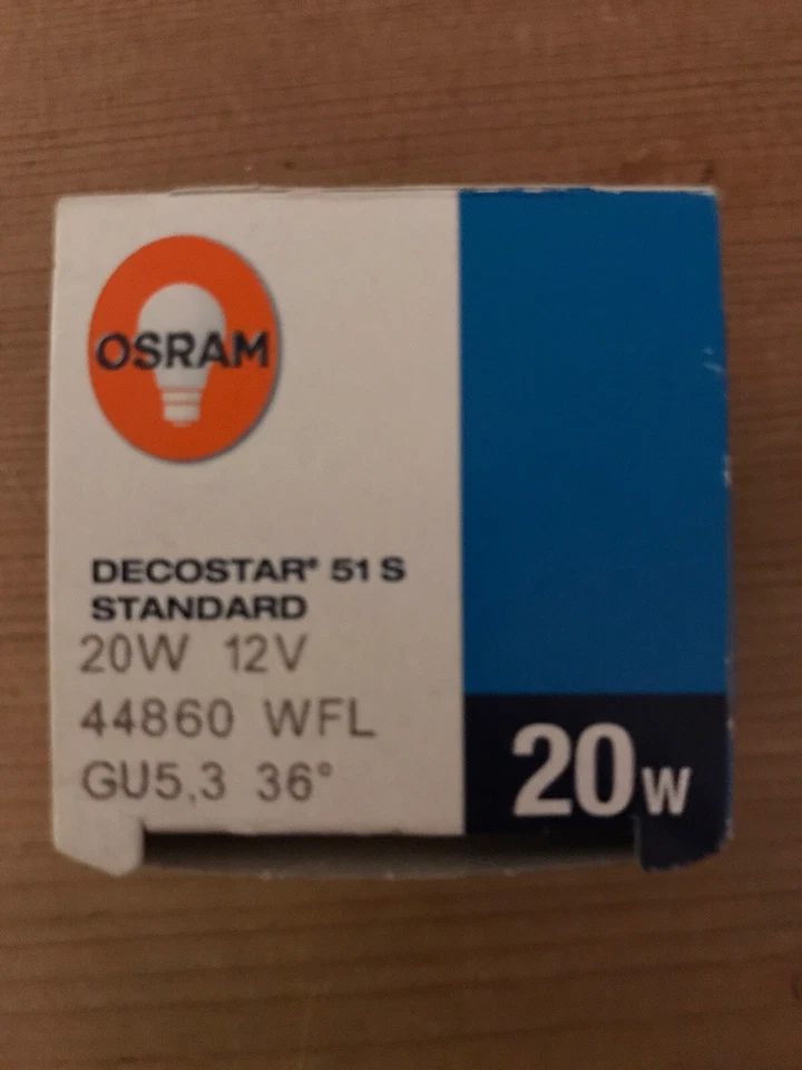 Osram Decostar Halogen 20W Bulb - Image 2 of 2