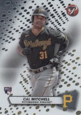 CAL MITCHELL TOPPS PRISTINE ROOKIE CARD RC PITTSBURGH PIRATES #75 2023 23
