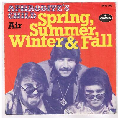 APHRODITE'S CHILD Frühling, Sommer, Winter & Herbst 7'' 45 Touren SP
