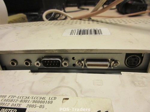 Fujitsu 2000 FTP-LCC34/CC34L 12" POS LCD Display CA05812-B301 INCL Stand & MSR - Photo 4/6