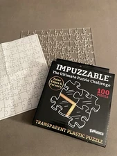 Funwares Impuzzable Transparent Plastic Puzzle 