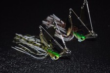 2 X Spinnerbaits Twin Arm Quad Blade Murray Cod & Yellow Belly MUZZA'S LURES