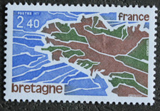 Timbre - FRANCE - Bretagne - 1977 - Neuf ** - YT1917