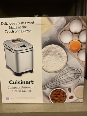 Cuisinart CBK-100 Compact Automatic Bread Maker - Silver