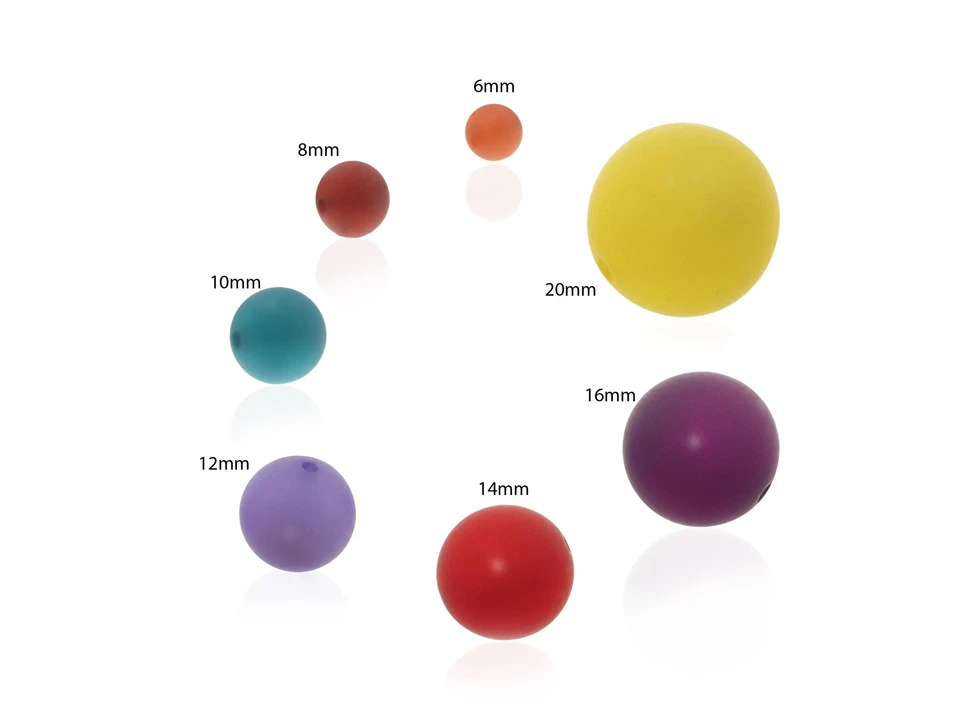 Polarisperlen, matt, 10mm, 10 Stück, modische Farben, Original Polarisschimmer - Bild 2 von 3