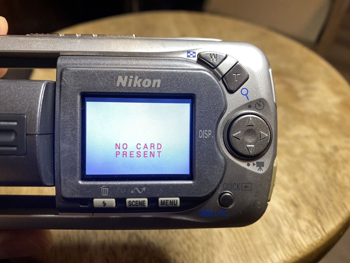 Rare Vintage Nikon CoolPix E3500 Digital Camera 3500 TESTED Rare Vintage Nikon CoolPix E3500 Digital Camera 3500 TESTED