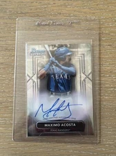2022 bowman sterling maximo acosta auto