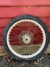 21” OEM Suzuki RM250 Front Wheel Tire and Disc Rotor Dirt Bike Motocross MX