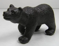 Safari Ltd Black Bear 2.25" Long Plastic Animal Toy Figure China